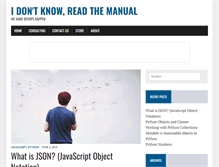 Tablet Screenshot of idkrtm.com